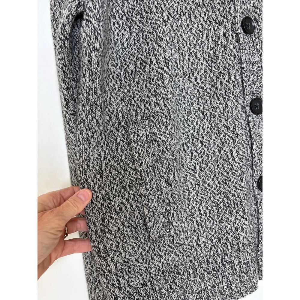 Banana Republic Cardigan 100% Extra Fine Merino Wool Mens XL Academia Old Money - Picture 3 of 9